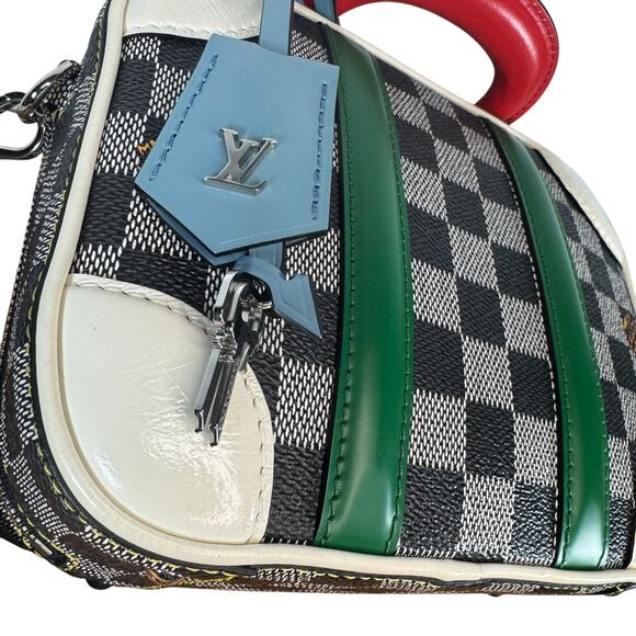 Louis Vuitton Valisette Bag Damier BB crossbody black & white LV vanity box bag - Picture 9 of 16